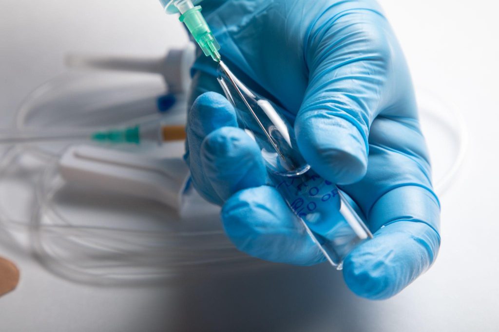 aplicação de vitamina B3 em Goiânia