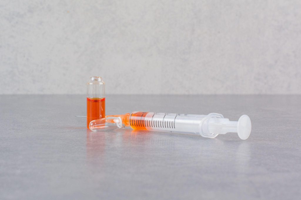 aplicação de vitamina b12